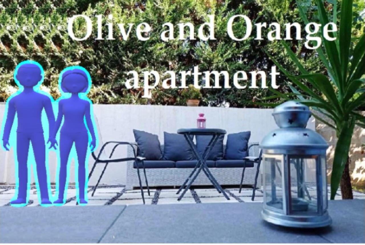 Olive And Orange Apartment Mystras Esterno foto